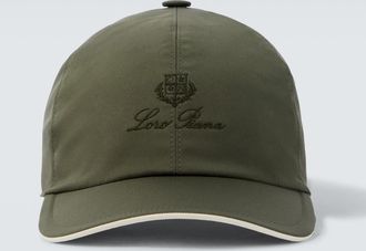 Loro Piana Embroidered baseball cap