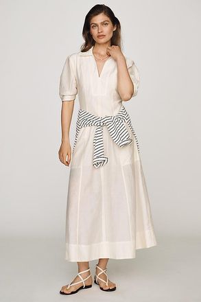 Aligne Tracy Sheer Midi Shirtdress