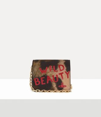 Vivienne Westwood Mini Flap Crossbody Printed Pu Leopard-wild-beauty