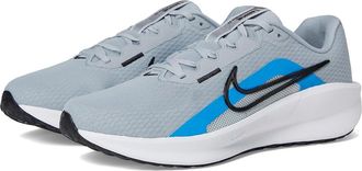 Nike Downshifter 13 Mens Shoes Wolf Grey/Black/Blue Hero/White : 12.5 D - Medium, Textile