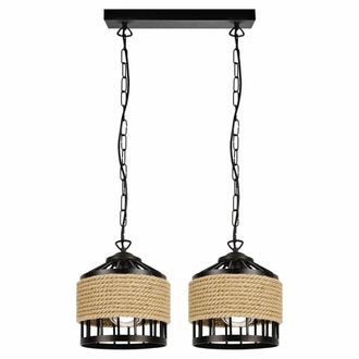 OEM Coloseum 2 L&aacute;mpara Colgante, Negro