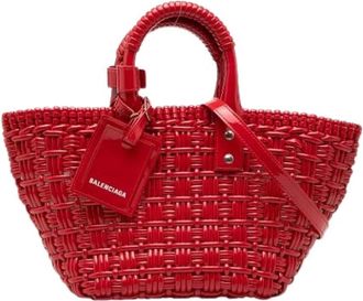 Balenciaga Pre-owned Handbags, female, Red, Size: ONE SIZE Pre-owned Vintage Satchel