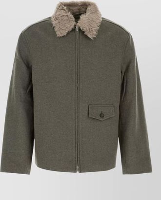 Our Legacy wool blend single breasted coat