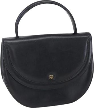 Givenchy Pre-owned Handbag - Dames - Vintage Handtas - Zwart - ONE Size - Leer - Vintage