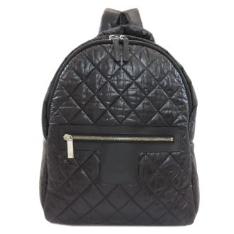 Chanel Black Nylon Backpack (Pre-Owned)