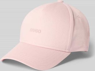 HUGO BOSS Basecap mit Logo Detail aus reiner Baumwolle in Hellrosa, Gr&ouml;&szlig;e 1