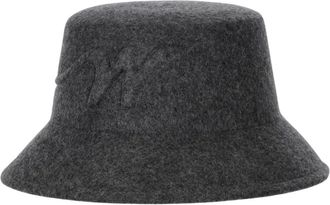Max Mara Yaqui Hat - Dames - Hoeden - Grijs - 58 CM - Katoen - Accessoires