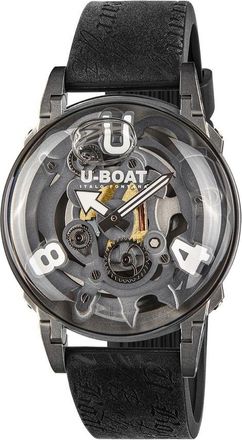 U-Boat U-65 Quartz White Dial Mens Watch 3354