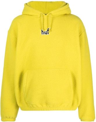 HUF Gele Griffith Fleece Hoodie - Heren - Hoodies - Geel - S - Hoodies & sweatvesten