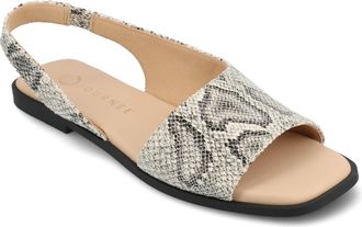 Journee Collection Women & apos;s Brinsley Medium and Wide Width Flat Sandals
