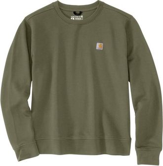 Carhartt Work in Progress Tencel Fiber Series Crewneck Sweatshirt Pullover f&uuml;r Damen | oliv
