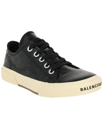 Balenciaga Paris Low-Top Leather Sneaker