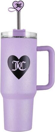 Juicy Couture 30-Ounce Jetsetter Stainless Steel Water Bottle in Glitter Lavender at Nordstrom Rack