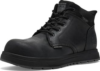 Skechers Declon Comp Toe Mens Shoes Black : 11.5 D - Medium, Leather