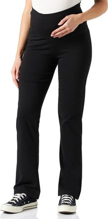 Only Play Womens Mid Waist Flared Jazz Pants Black 12