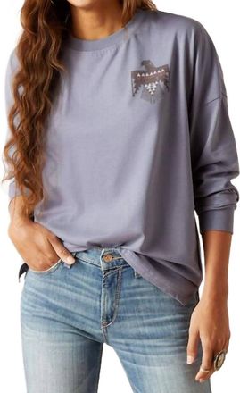 Ariat Thunderbird T-Shirt In Folkstone Grey