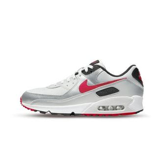Nike Air Max 90 Icons Silver Bullet - Heren - Sport - Grijs - Maat: 41 EU Leer
