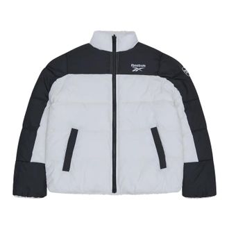 Reebok Dames Omkeerbare Pufferjas (Wit)