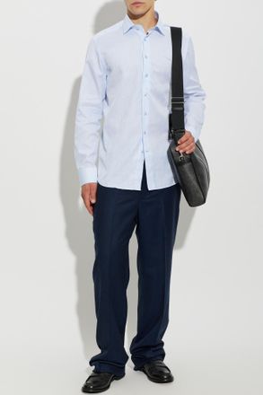 Etro Tailored Shirt, Mens, Blue