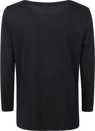 Majestic Filatures Tops, Dames, Blauw, M, Katoen, Majestic T-shirts and Polos Blauw