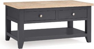Julian Bowen Bordeaux Coffee Table 1m Dark Grey - Julian Bowen | TJ Hughes