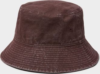 Djab Mens Washed solid bucket hat Imported from Seoul