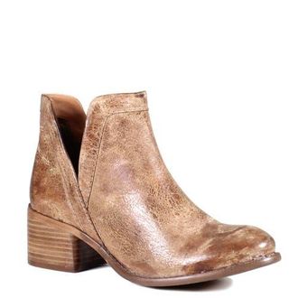 Diba WORK NERD vintage leather bootie in Tan at Nordstrom, Size 9.5