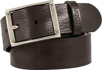 Joop Lederg&uuml;rtel JOOP JEANS, Herren, Gr. 11,5, schwarz braun, Rindsleder, G&uuml;rtel Lederg&uuml;rtel