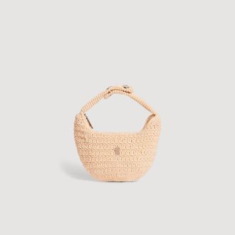 Sandro Crochet small leather goods