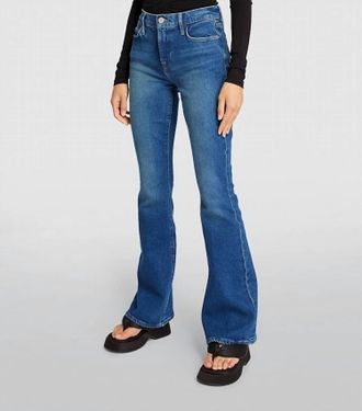 Frame Denim Le High Flare Jeans In Sidecar