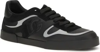 Dolce & Gabbana Mens Portofino Sneakers Nero-Nero Nero/nero