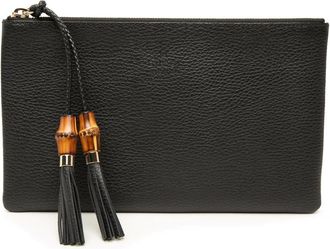Gucci Pre-owned Gucci Calfskin Bamboo Clutch Ladies R1JK8D6LP0OQEX8A