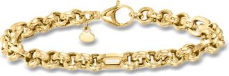 Ross-Simons Italian 18kt Yellow Gold Rolo-Link Bracelet