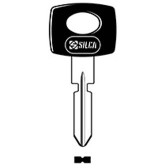 OEM 5 X Silca Hu39p Chiave Auto Testa Plastica Ottone