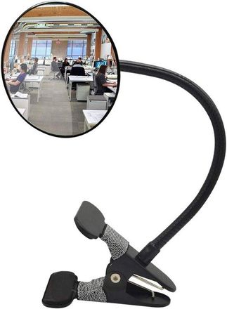OEM Espejo De Seguridad Redondo Convexo Con Abrazadera - Ajustable 360 Grados Universal