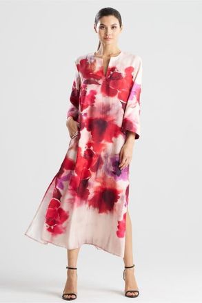 Natori Mizuki Slim Caftan in Red at Nordstrom, Size Medium