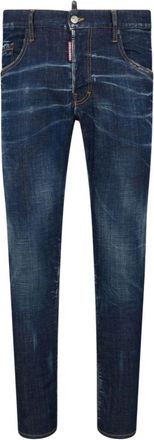Dsquared2 5 Pockets Pant - Heren - Slim Fit Jeans - Blauw - 3XL - Katoen - Jeans