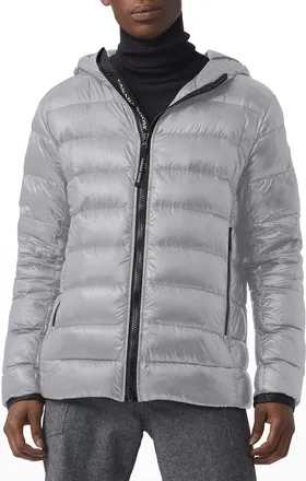 Canada Goose Mens Crofton Quilted Zip Hoodie