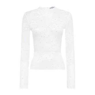 Giuseppe Di Morabito Dames, Tops, Wit, Maat: L Tweed