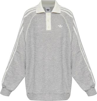 adidas Dames, Tops, Grijs, Maat: 2XS Poliester