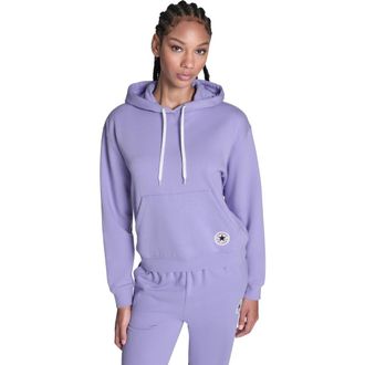 Converse Chuck Taylor Patch French Terry Pullover Hoodie in Very Peri at Nordstrom, Size X-Large