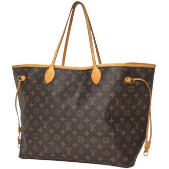 Louis Vuitton Brown Monogram Tote Bag (Pre-Owned)