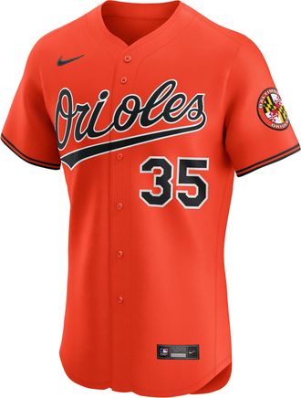 Nike Adley Rutschman Baltimore Orioles Nike Mens Dri-FIT ADV MLB Elite Jersey in Orange | 9B10OLA2OL9-LU5