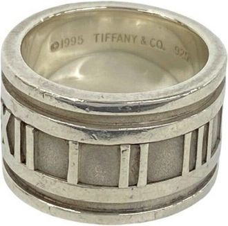 Tiffany & Co. Silver Silver 925 Band Ring (Pre-Owned)