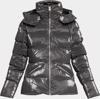 Mackage Madalyn-GLOZ Glossy Short Down Jacket