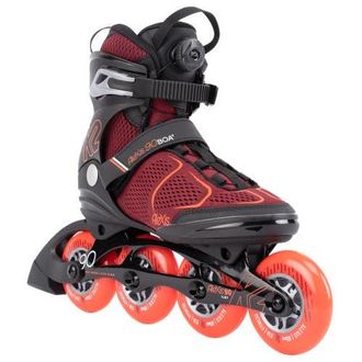 K2 Alexis 90 Boa Burgundy Womens Inline Skates in Burgundy/orange at Nordstrom, Size 10.5