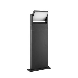 Lindby Lindby - L&aacute;mpara Led Para Exterior cathalena En Gris De Aluminio