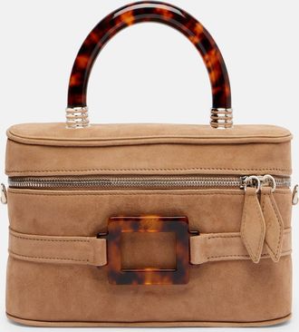Roger Vivier Borsa Vanity Mini in suede