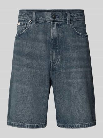 Calvin Klein Jeans Loose Fit Jeansshorts aus reiner Baumwolle in Mittelgrau, Gr&ouml;&szlig;e 30