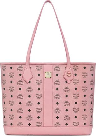 MCM Liz Visetos shopper - Roze
